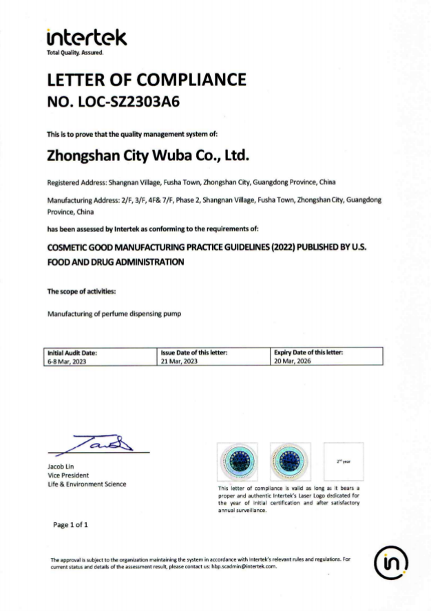 STEEL STAR certificate